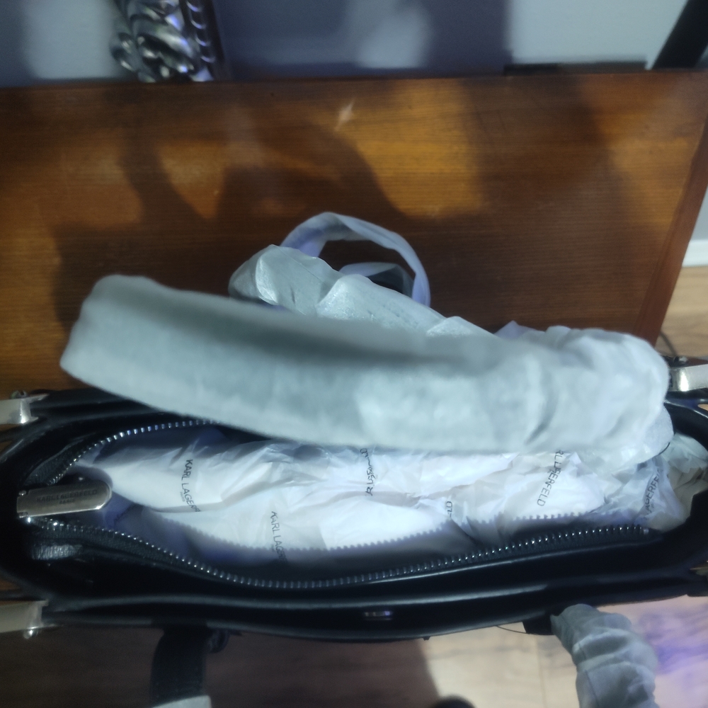Karl Lagerfeld Marselle Satchel - Picture 8 of 10